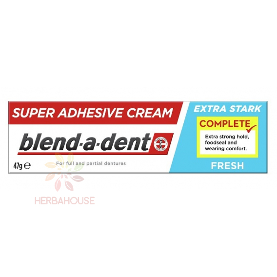 Obrázok pre P&G Blend-a-Dent Fixačný lepidlo na zubnú náhradu extra fresh (47g)