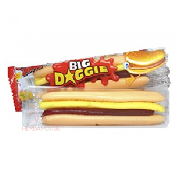 Obrázok pre Gummi Zone Big Doggie bezlepkový gumený cukrík (32g)