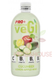 Obrázok pre PRO+ Vegetables Nesýtený nízkoenergetický nápoj s vitamínom C, B3, B5, B9 a sladidlami - uhorka, citrón, jablko, mäta (750ml)