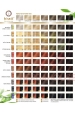 Obrázok pre Khadi rastlinná farba na vlasy - tmavohnedá (100g)