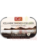 Obrázok pre Ican Údená tresčia pečeň vo vlastnom oleji (120g) 