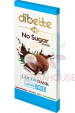 Obrázok pre Dibette NAS Horká čokoláda plnená krémom s kokosovou príchuťou so sladidlom  (80g)