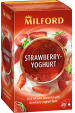Obrázok pre Milford Ovocný čaj s jogurtovo-jahodovou príchuťou (20ks)